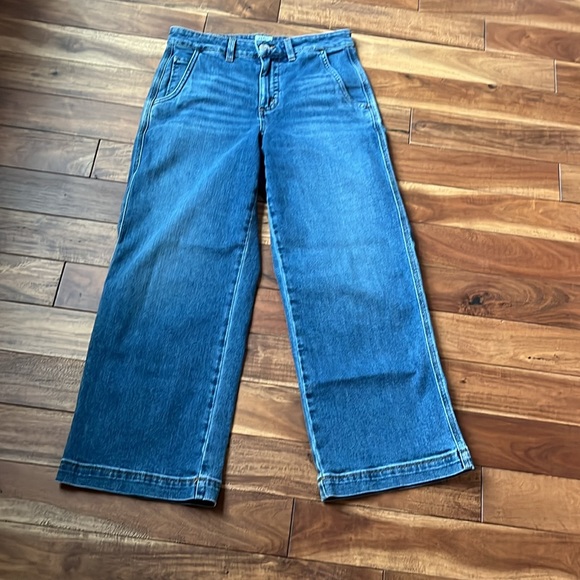 LL bean cropped flair jean - Picture 2 of 5